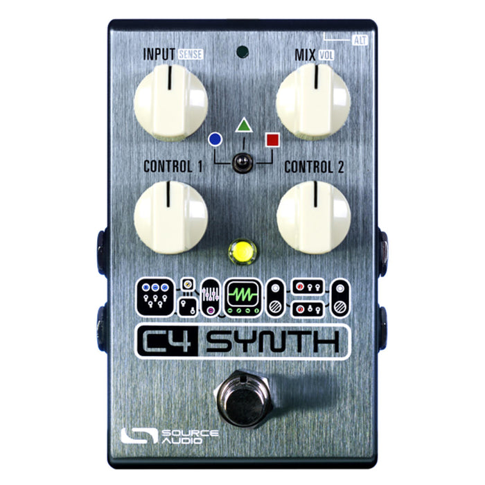 Source Audio | C4 | Stereo Modular Synth Pedal for Guitar & Bass