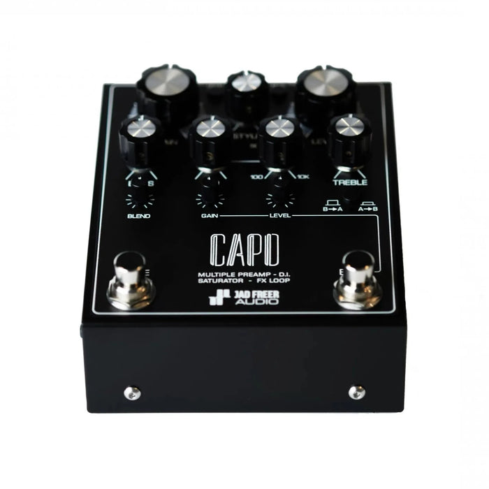 Jad & Freer Audio | CAPO | 4-in-1 Multi-Preamp, Saturator, DI & FX Loop for Bass