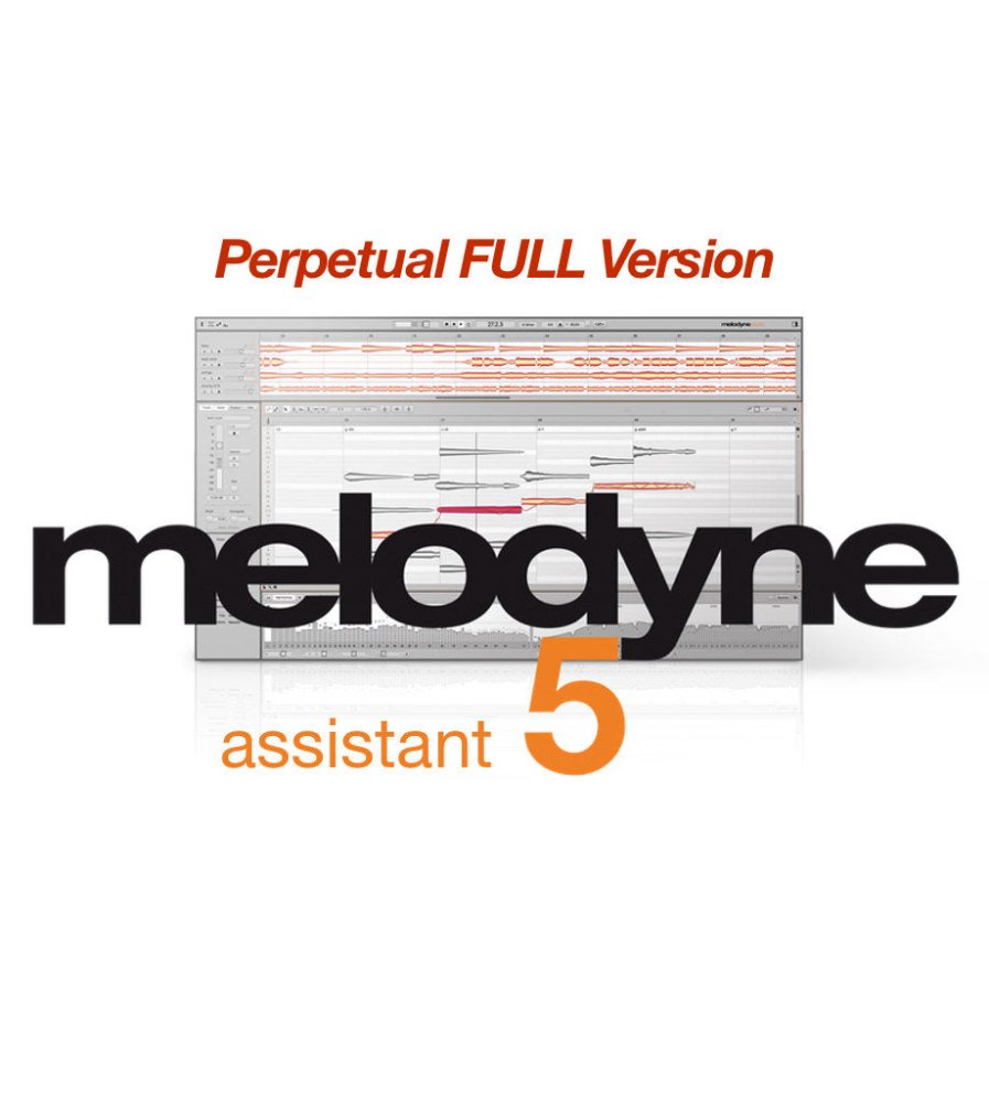 Celemony Melodyne 5 ASSISTANT Audio Tuning & Editing Perpetual