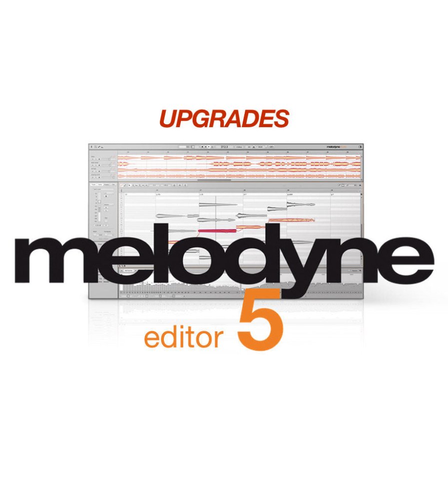 Celemony | Melodyne 5 EDITOR | Pitch, Time & Chords Correction