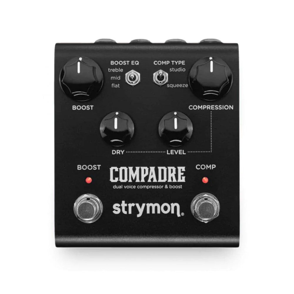 Strymon | Compadre | Dual Voice Compressor & Boost | MIDNIGHT