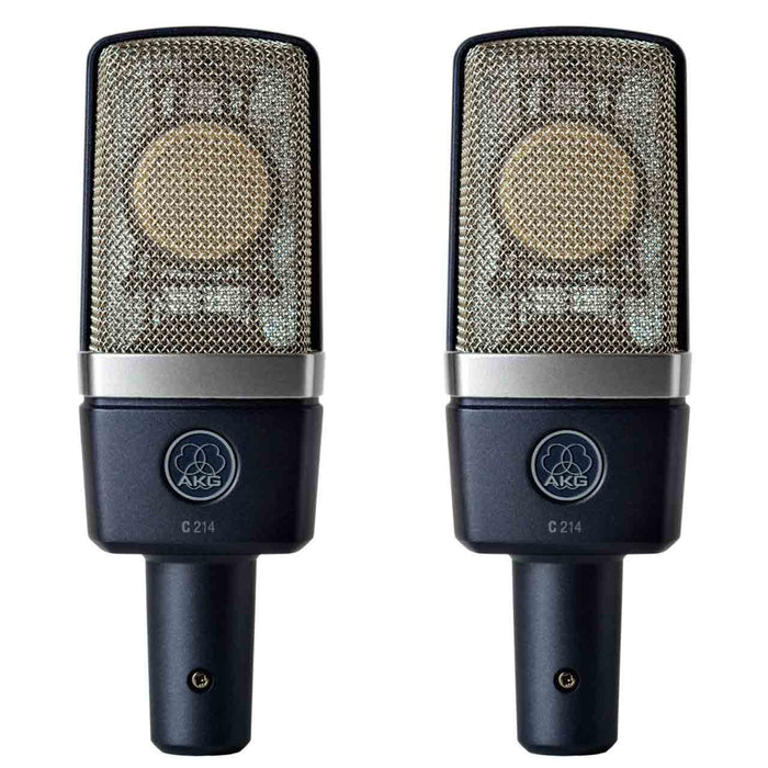 AKG | C214 Matched Pair | Large Diaphragm Condenser Microphone