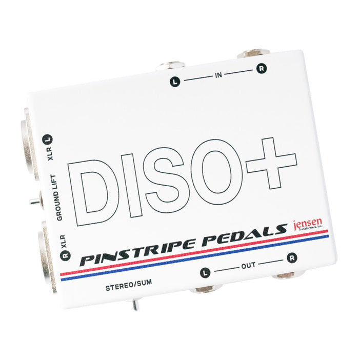 Pinstripe Pedals | DISO Plus | Dual / Stereo Summing Isolator DI | w/ Jensen Transformer