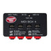 Disaster Area | MIDI Box 4 | MIDI Through & Splitter | DIN MIDI to 4x 1/4" MIDI (DA - MIDI - BOX4) - Gsus4