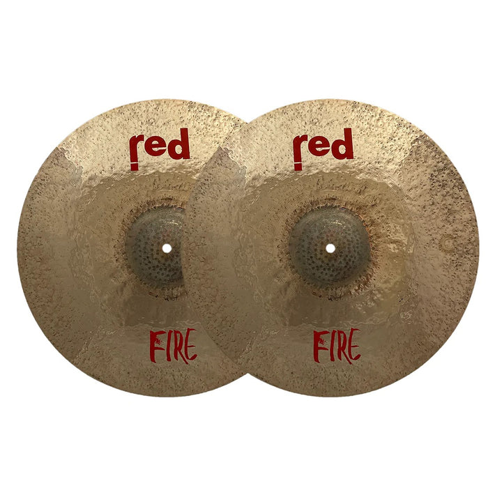 Red Cymbals | Fire Series | Hi-Hat Cymbals