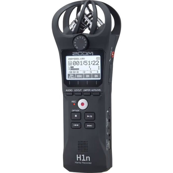 Zoom | H1n-VP VALUE PACK | Portable Field Recorder w/ X/Y Stereo Pickup