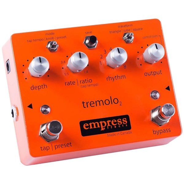 Empress Effects | Tremolo2 | Analog Tremolo & Vibrato