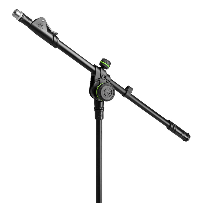 Gravity | MS4322B | Microphone Stand | Folding Tripod Base | 2-Point Adjustment Telescoping Boom