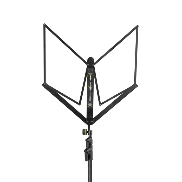 Gravity | NS441B | Folding Music Stand w/ Carry Bag | Black