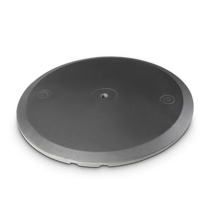 Gravity | SSP WBSET1 | Speaker Stand (35mm) w/ Round Cast Iron Base | Up to 1.8M & 40Kg | Black