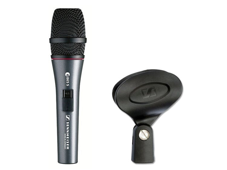 Sennheiser | e865-S | Condenser Vocal Microphone | Optional Silent On/Off Switch