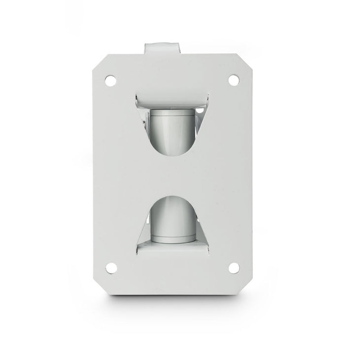 Gravity | SP WMBS20W | Tilt & Swivel Wall Mount for Speakers | Up to 20Kg | White