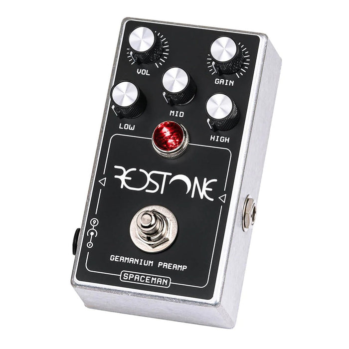 Spaceman | REDSTONE | Germanium Preamp & Overdrive | Silver