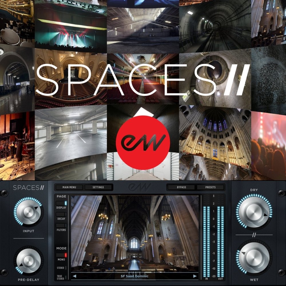 EastWest | Spaces 2 | True Stereo Convolution Reverb Plug-in - Gsus4