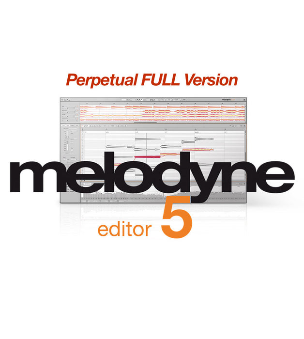 Celemony | Melodyne 5 EDITOR | Pitch, Time & Chords Correction | Perpetual FULL Version