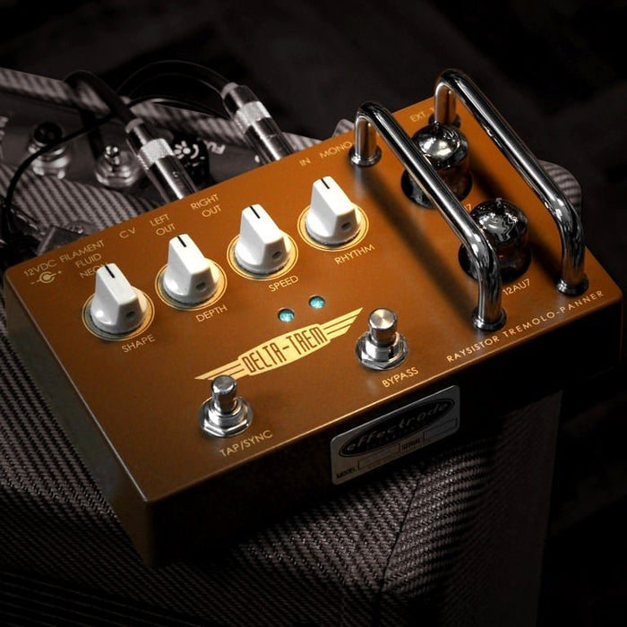 Effectrode | Delta - Trem | DT - 2A | All - Tube Vintage Amp Tremolo in a pedal (DT - 2A Delta Trem) - Gsus4