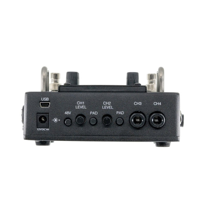 line mixer pedal Elite Acoustics | EAE | StompMix 4 | 4Ch Digital Mixer Pedal | w/ DSP Gate, Compressor, EQ, Reverb & Delay