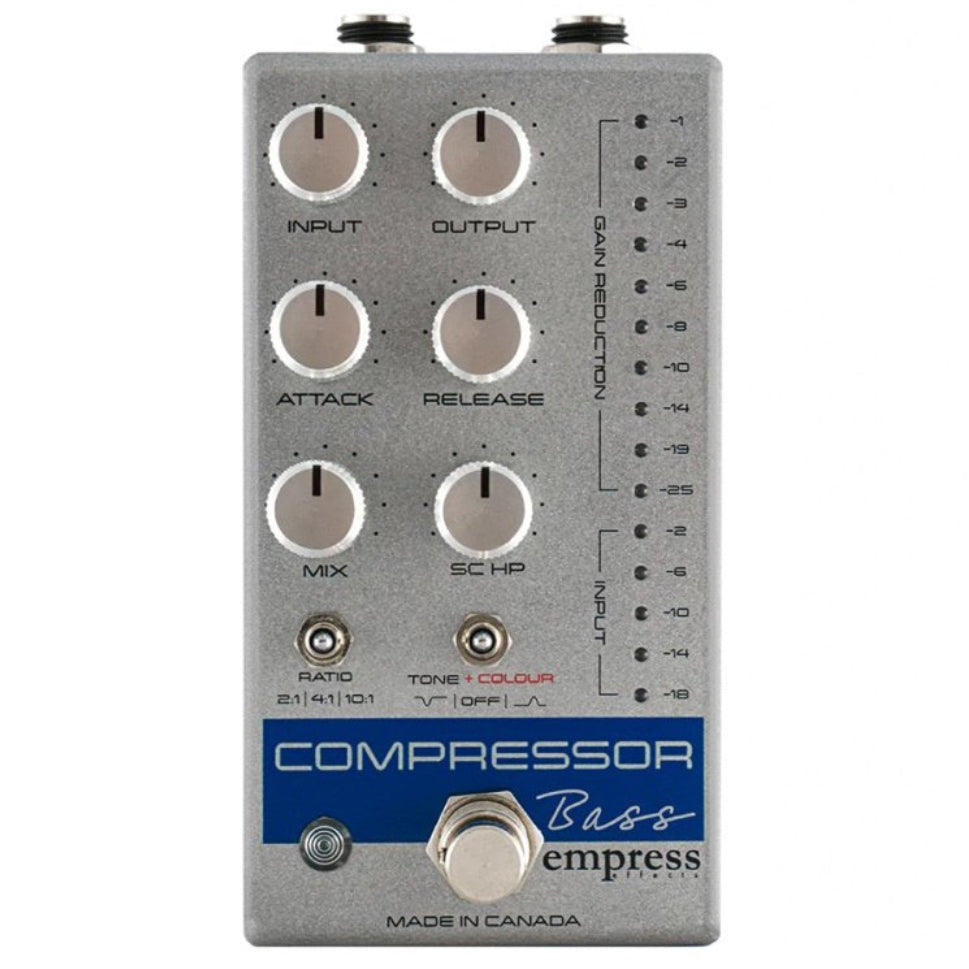 Empress Effects Bass Compressor Voiced for BASS w/ Sidechain