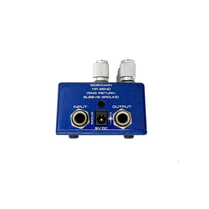Empress Effects Compressor MKII Compressor Pedal w/ Sidechain Send/Return Blue Sparkle