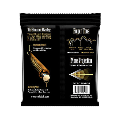 Ernie Ball | Aluminium Bronze | ACOUSTIC Guitar Strings | Extra Light | 10 - 50 | P02570 (P02570) - Gsus4