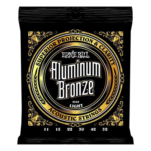 Ernie Ball | Aluminium Bronze | ACOUSTIC Guitar Strings | Light | 11 - 52 | P02568 (P02568) - Gsus4