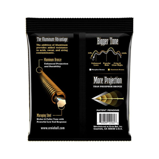 Ernie Ball | Aluminum Bronze | ACOSUTIC Guitar Strings | Medium | 13 - 56 | P02564 (P02564) - Gsus4