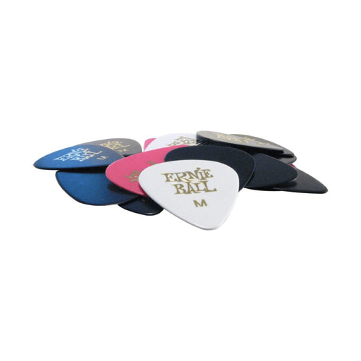 Ernie Ball | Assorted Colour Cellulose Guitar Picks | Medium | 0.72mm | 24 Piece | P09172 (P09172) - Gsus4