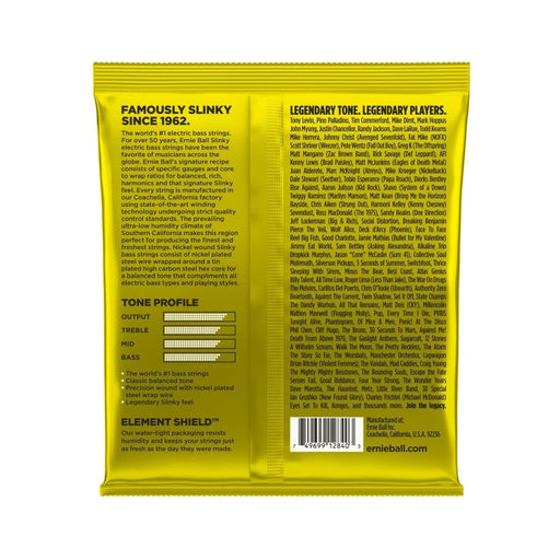 Ernie Ball | Beefy Slinky | Nickel Wound BASS 4 Strings | 65 - 130 | P02840 (P02840) - Gsus4