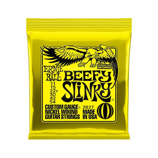 Ernie Ball | Beefy Slinky | Nickel Wound ELECTRIC Guitar Strings | 11 - 54 | P02627 (P02627) - Gsus4