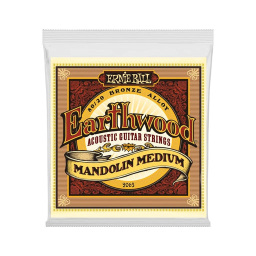 Ernie Ball | Earthwood | 80/20 Bronze | MANDOLIN 4 Strings | Loop End | Medium | 10 - 36 | P02065 (P02065) - Gsus4