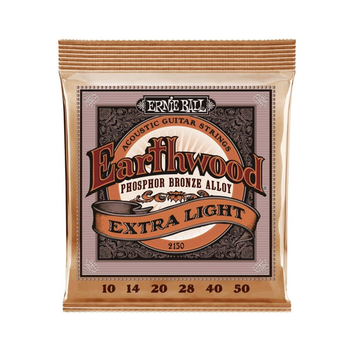 Ernie Ball | Earthwood | Phosphor Bronze | ACOUSTIC Guitar Strings | Extra Light | 10 - 50 | P02150 (P02150) - Gsus4