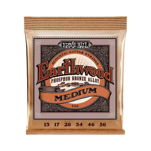 Ernie Ball | Earthwood | Phosphor Bronze | ACOUSTIC Guitar Strings | Medium | 13 - 56 | P02144 (P02144) - Gsus4