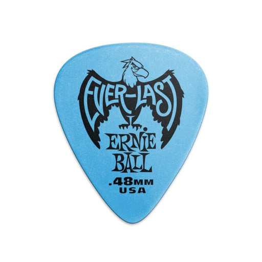 Ernie Ball | Everlast Picks | Blue | 0.48mm | 12 Pack | P09181 (P09181) - Gsus4