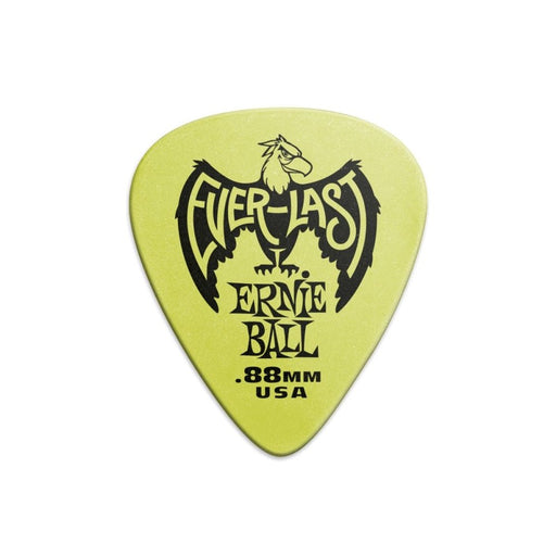Ernie Ball | Everlast Picks | Green | 0.88mm | 12 Pack | P09191 (P09191) - Gsus4