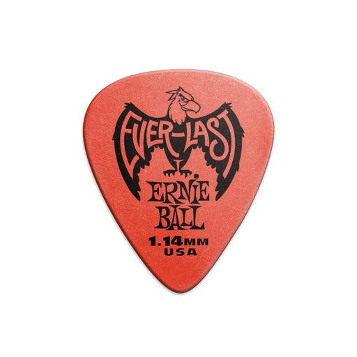 Ernie Ball | Everlast Picks | Red | 1.14mm | 12 Pack | P09194 (P09194) - Gsus4