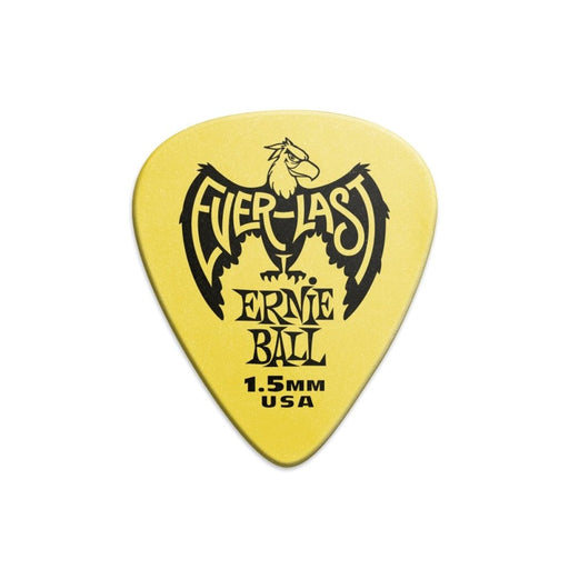 Ernie Ball | Everlast Picks | Yellow | 1.5mm | 12 Pack | P09195 (P09195) - Gsus4