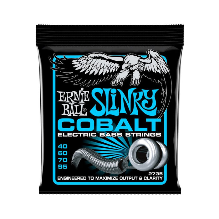 Ernie Ball | Extra Slinky | Cobalt | BASS 4 Strings | 40 - 95 | P02735 (P02735) - Gsus4