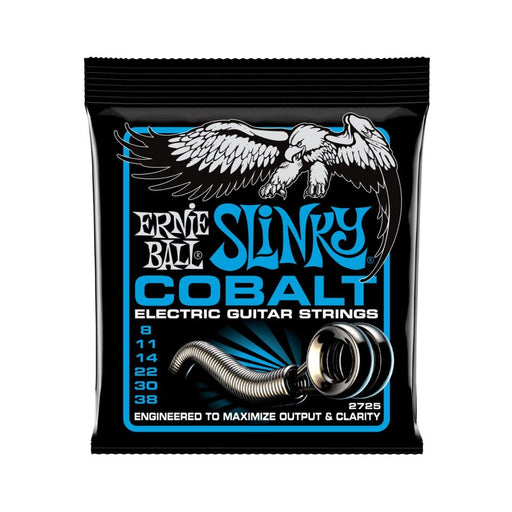 Ernie Ball | Extra Slinky | Cobalt | ELECTRIC Guitar Strings | 8 - 38 | P02725 (P02725) - Gsus4