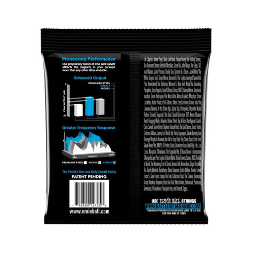 Ernie Ball | Extra Slinky | Cobalt | ELECTRIC Guitar Strings | 8 - 38 | P02725 (P02725) - Gsus4