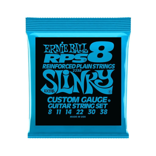 Ernie Ball | Extra Slinky | RPS Nickel Wound ELECTRIC Guitar Strings | 8 - 38 | P02238 (P02238) - Gsus4