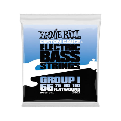 Ernie Ball | Flatwound Group I | BASS 4 Strings | 55 - 110 | P02802 (P02802) - Gsus4