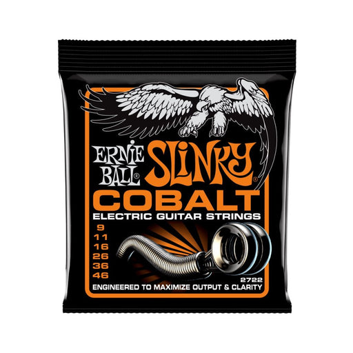 Ernie Ball | Hybrid Slinky | Cobalt | ELECTRIC Guitar Strings | 9 - 46 | P02722 (P02722) - Gsus4