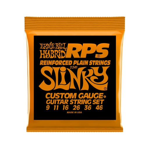Ernie Ball | Hybrid Slinky | RPS Nickel Wound ELECTRIC Guitar Strings | 9 - 46 | P02241 (P02241) - Gsus4