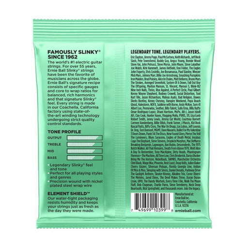 Ernie Ball | Hyper Slinky | Nickel Wound ELECTRIC Guitar Strings | 8 - 42 | P02229 (P02229) - Gsus4