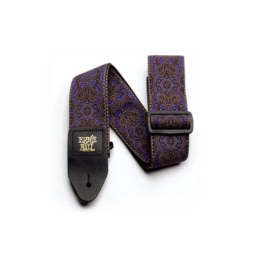 Ernie Ball | Jacquard Guitar Strap | Purple Paisley | P04164 (P04164) - Gsus4