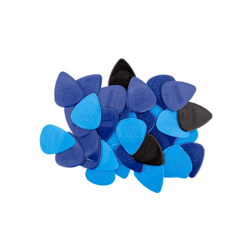Ernie Ball | Mixed Thickness Nylon Picks | Thin, Medium & Heavy | 50 Piece | P09133 (P09133) - Gsus4