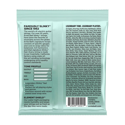 Ernie Ball | Mondo Slinky | Nickel Wound ELECTRIC Guitar Strings | 10.5 - 52 | P02211 (P02211) - Gsus4
