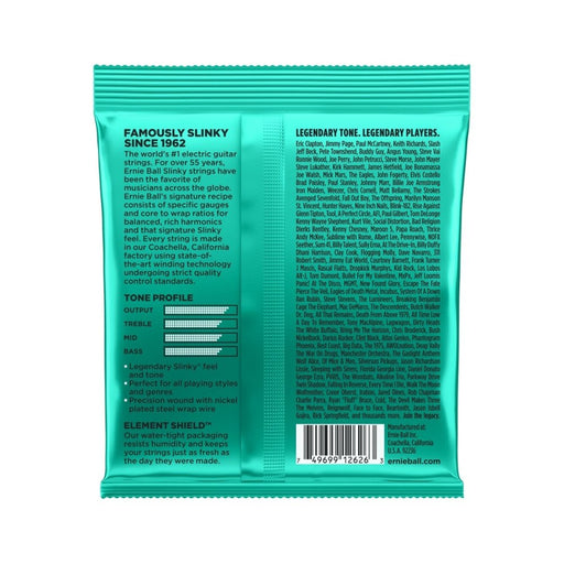 Ernie Ball | Not Even Slinky | Nickel Wound ELECTRIC Guitar Strings | 12 - 56 | P02626 (P02626) - Gsus4