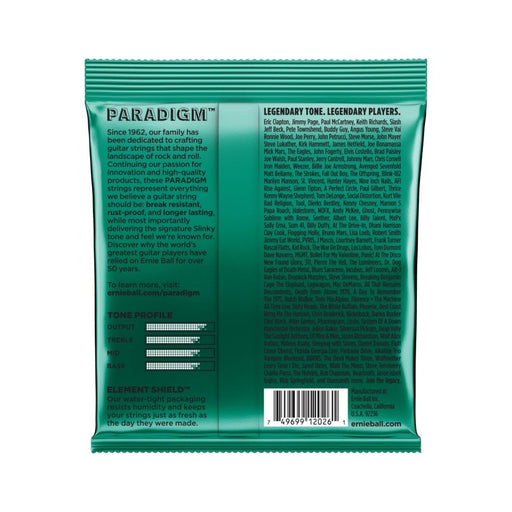 Ernie Ball | Not Even Slinky | Paradigm | ELECTRIC Guitar Strings | 12 - 56 | P02026 (P02026) - Gsus4