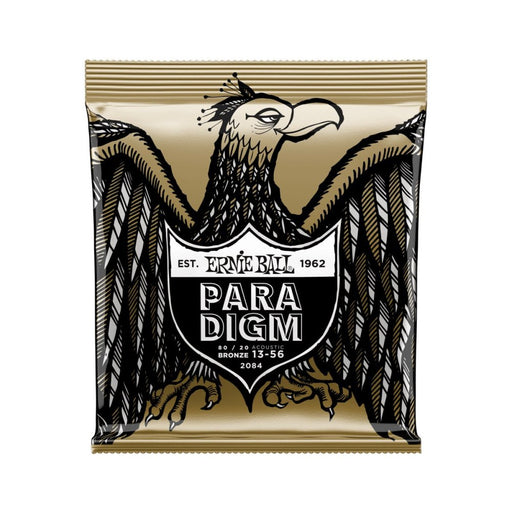 Ernie Ball | Paradigm | 80/20 Bronze | ACOUSTIC Guitar Strings | Medium | 13 - 56 | P02084 (P02084) - Gsus4
